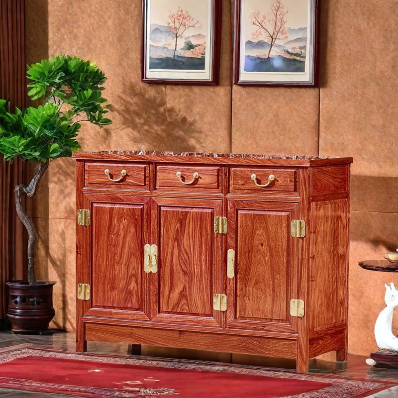 Buffet chinois en bois massif