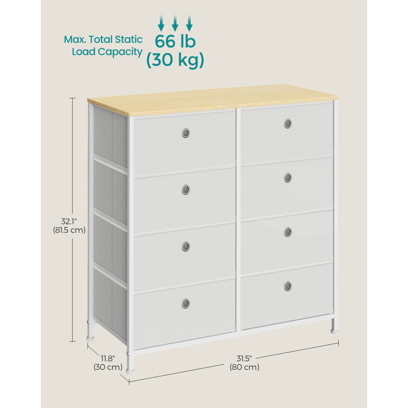 Ronneisha 8 Drawer Storage Drawer
