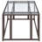 Phillps Glass Top Coffee Table-1094681174