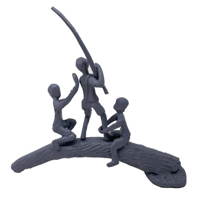 HUCKLEBERRY BOYS Iron Figurine 19cm