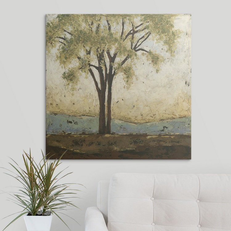 « i » megan meagher, reproduction d’art Arbor Duet, H 35 po x l 35 po x P 1,5 po, Toile