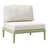 Patio Deep Seating Armless Chair With Cushions