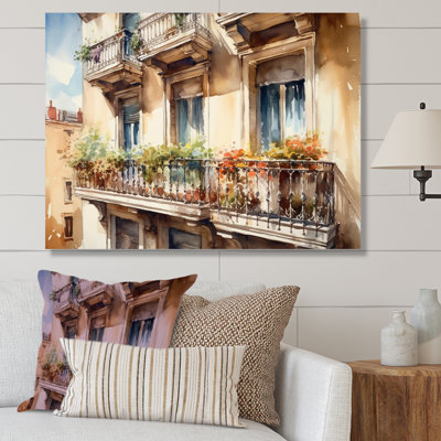 «Rufael Barcelona Old World Charm I», reproduction sur toile