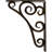 Tristan Wrought Iron Bracket-30778885-30778884