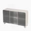 Armoire de rangement en verre 47,25 po du sol au plafond pour la cuisine, le salon et la salle de bain (blanc)