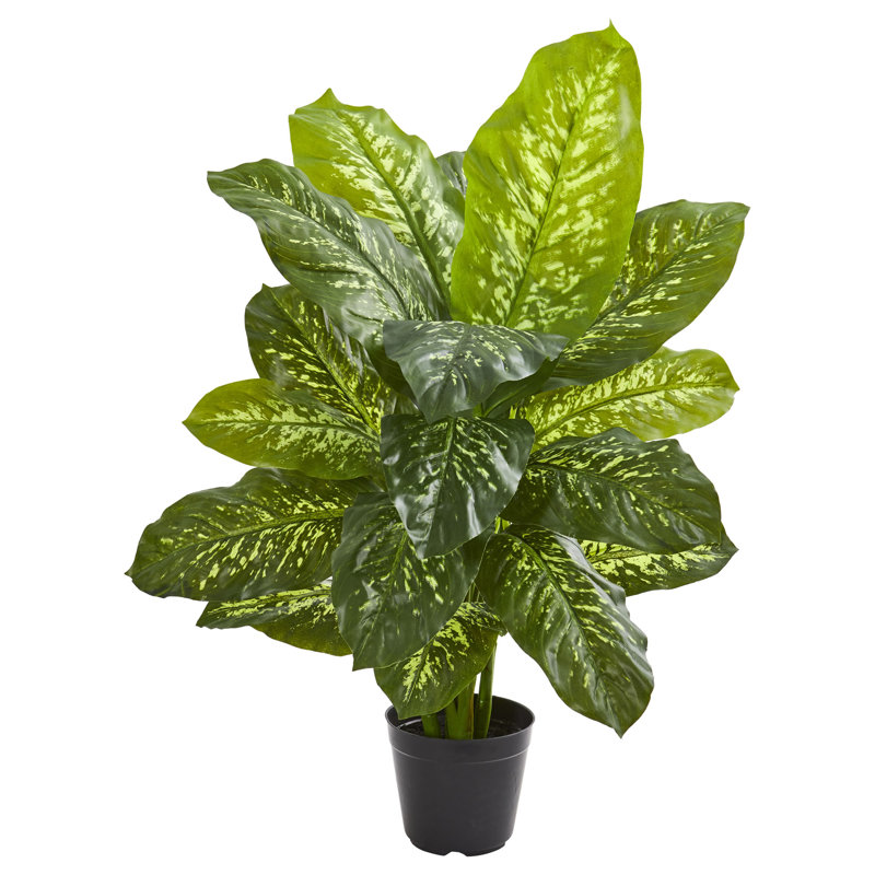 Plante de feuillage artificiel 34" en pot