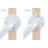 Easy Mount Grab Bar in Knurled, ADA Compliant Bath and Shower Grab Bar (500 lb. Capacity)-28079473