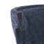 Tabouret de comptoir avec rotation à 360 ° - bleu marine, base en bois massif, capacité de charge de 300 lb, pieds pivotants élégants, pivotant, poids classique-437580592