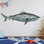 Adhésif décoratif tigre requin océan et animaux kashvi