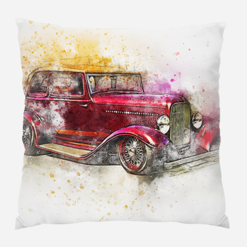 Housse et insert de coussin extérieur Moskowitz, Intérieur, Microsuède