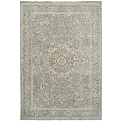 SANTANA 9X12.6 10260-580 BLUE/BEIGE