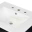 Meuble-lavabo moderne de 48 pouces avec lavabo en céramique, portes à fermeture en douceur, tiroir rabattable, tablettes de porte à double couche, solution de rangement élégante-2066379355