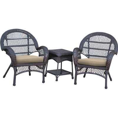Mangum 2 - Person Patio Conversation Set with Cushions