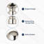 Heavy-Duty Adjustable Curtain Pole with Finials-455005174-454942162