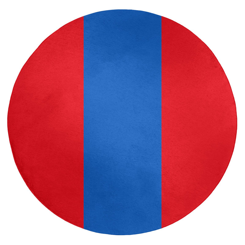 Chenille Indoor Rug, Round 5'