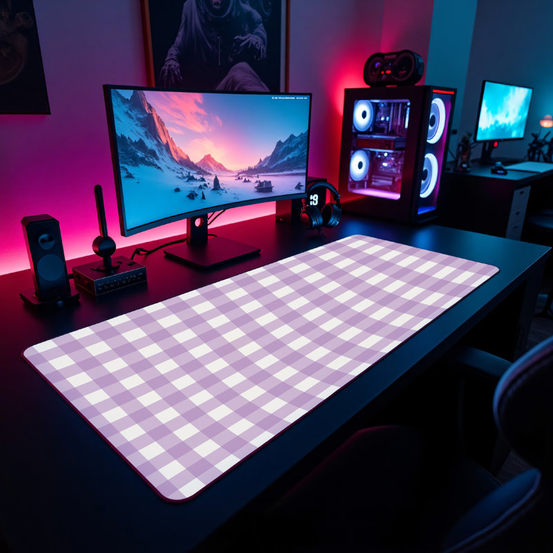 Polyester Desk Pad, 31.5x15.5