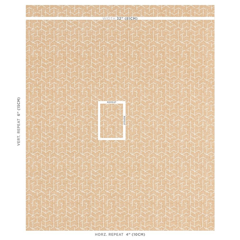 Coleridge Wallpaper, Wheat