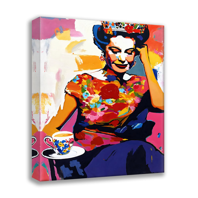 «Queen Giclee» sur toile tendue avec châssis, H 32 po x l 26 po