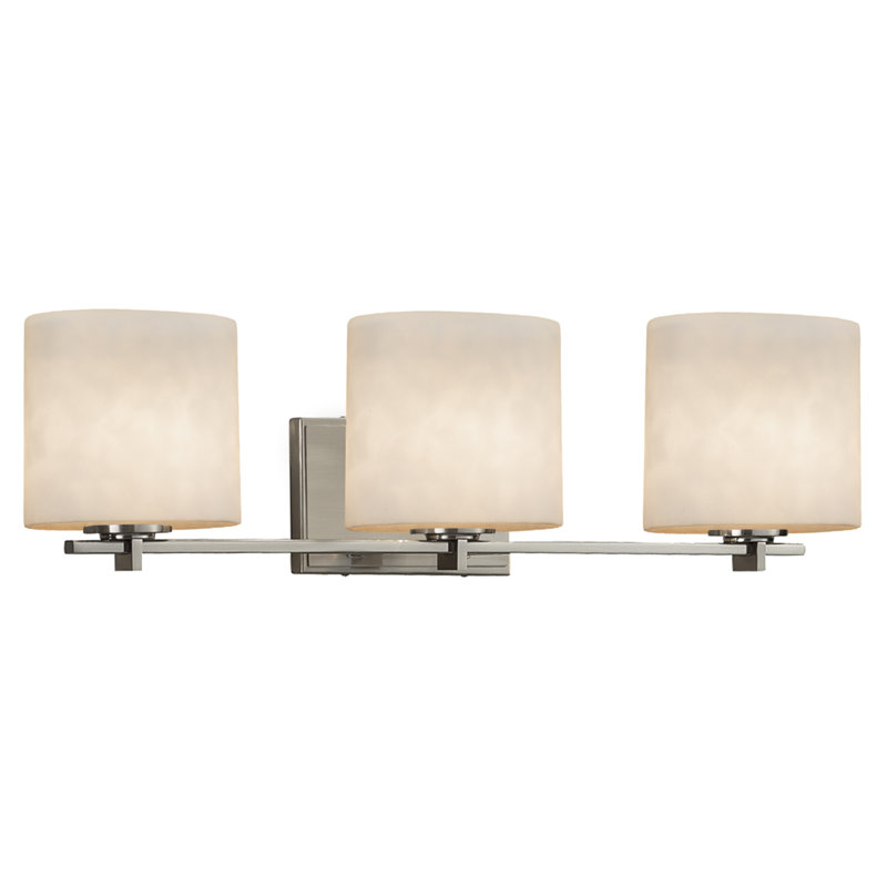 Brey 3 - Light Dimmable Vanity Light, Brushed Nickel