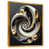 Gold Floater Framed Canvas