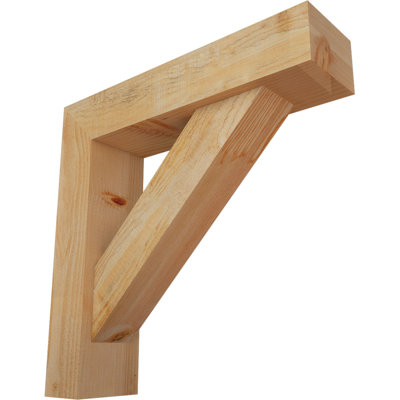Traditional Block Bracket w/ Offset Brace