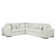 Memphis Upholstered L-Shaped Sectional
