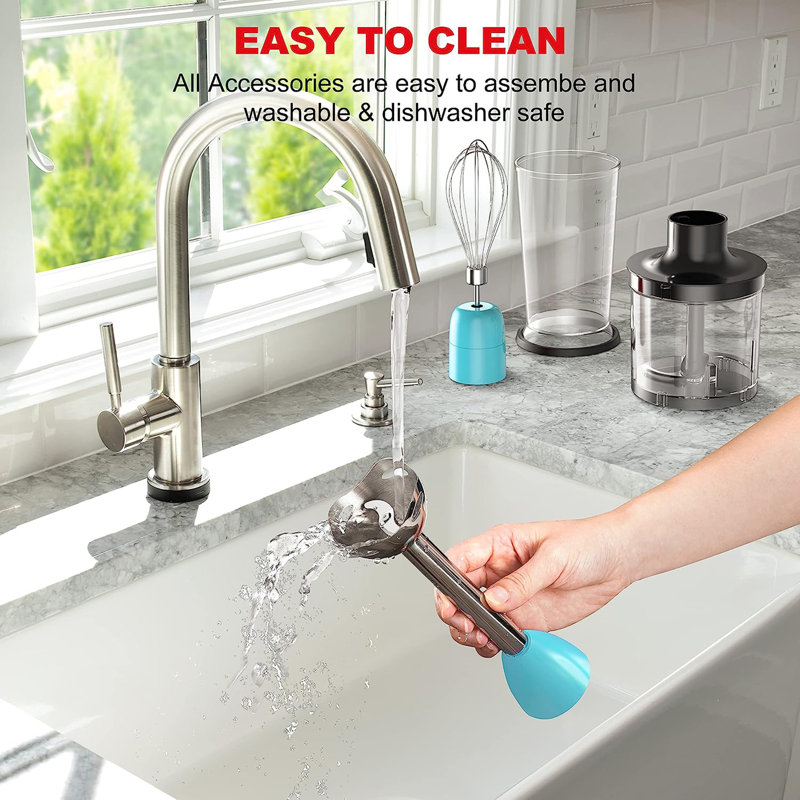 Galanz 2 Speed Hand Immersion Blender, Blue