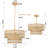 Modern 2-Tier Black Drum K9 Crystal Chandelier-1883591269