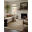 Aquila Striped Area Rug in Earth Green/Orange/Beige-1151933903