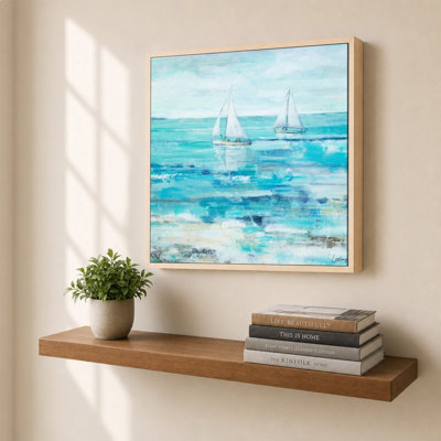 Duo de voiliers par Lorenzo Collective - Impression sur toile