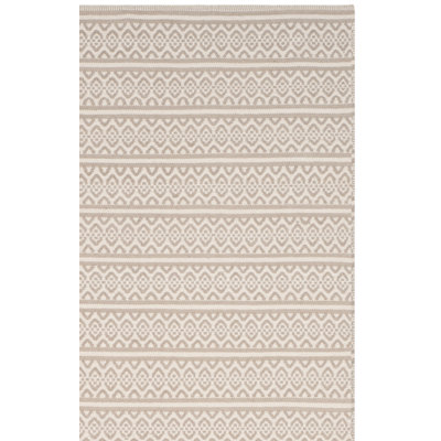 Bester Hand Woven Cotton Geometric Rug