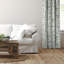 Ensemble de 2 rideaux en coton Tinsley Ivy-109877091