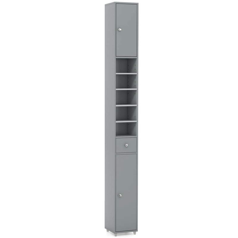 Adae Linen Cabinet, Matte Black