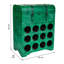 Orofino 12 Bottle Floor Wine Bottle & Glass Rack-1666158658