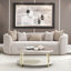 Ariana 83'' Velvet Round Arm Loveseat-651366591-665217096