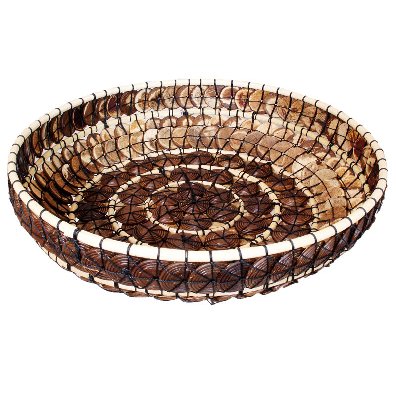 Bol décoratif Hol Holle, H 3 po x l 12 po x P 12 po
