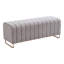 Banc rembourré en polyester Pender