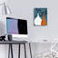 «Slender Stems 2 Jewel Toned» par Danhui Nai, art mural en verre acrylique