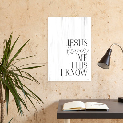 «Jesus Loves Me», art contemporain abstrait