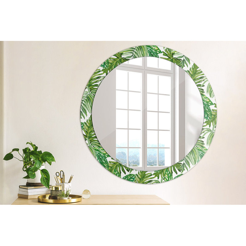 Huldar Glass Flat Wall Mirror