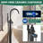 Free Standing Tub Faucet, High Flow Freestanding Bathtub Faucet with Handheld Shower & Gooseneck Spout, 360°Swivel Tub Filler, Brass Body-124428140
