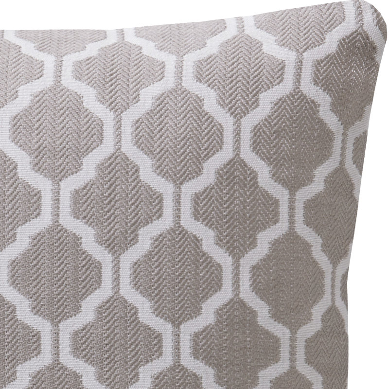 Dareece Cotswold Cushion Cover, 55 x 55cm, Latte/Grey