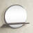 Rick Solid Wood Round Mirror
