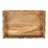 Mango Wood Scalloped Tray, Natural