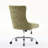 Modern Chenille Upholstered Tufted Button Home Office Chair, Adjustable Desk Chair Swivel Office Chair-119235541