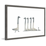 Duck Duck Goose Framed Print