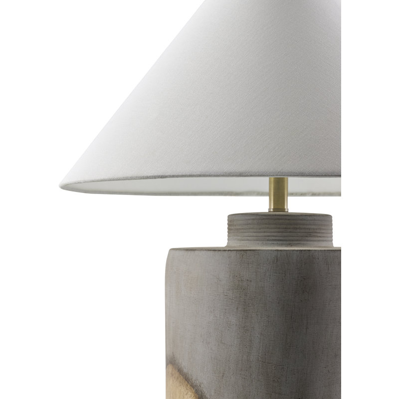 Lampe de table Basilius, Gris