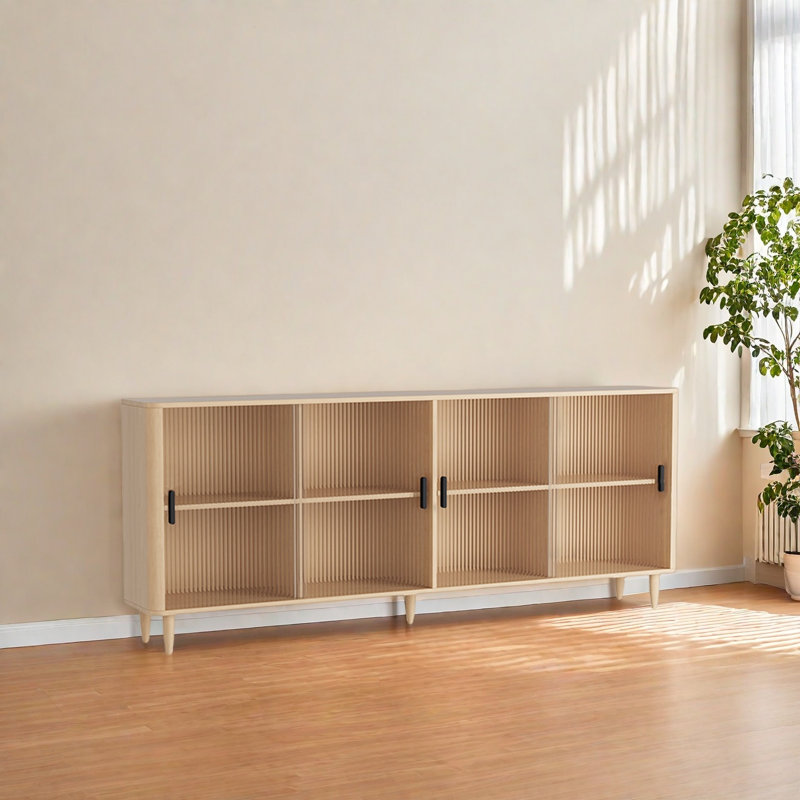 Florus, (2 Shelves) 35.4"H x 86.6"W x 13.7"D