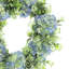 Spring Wreath with Hydrangeas and Budding Flowers
