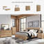 Lit plateforme avec rangement Homeira-89989580